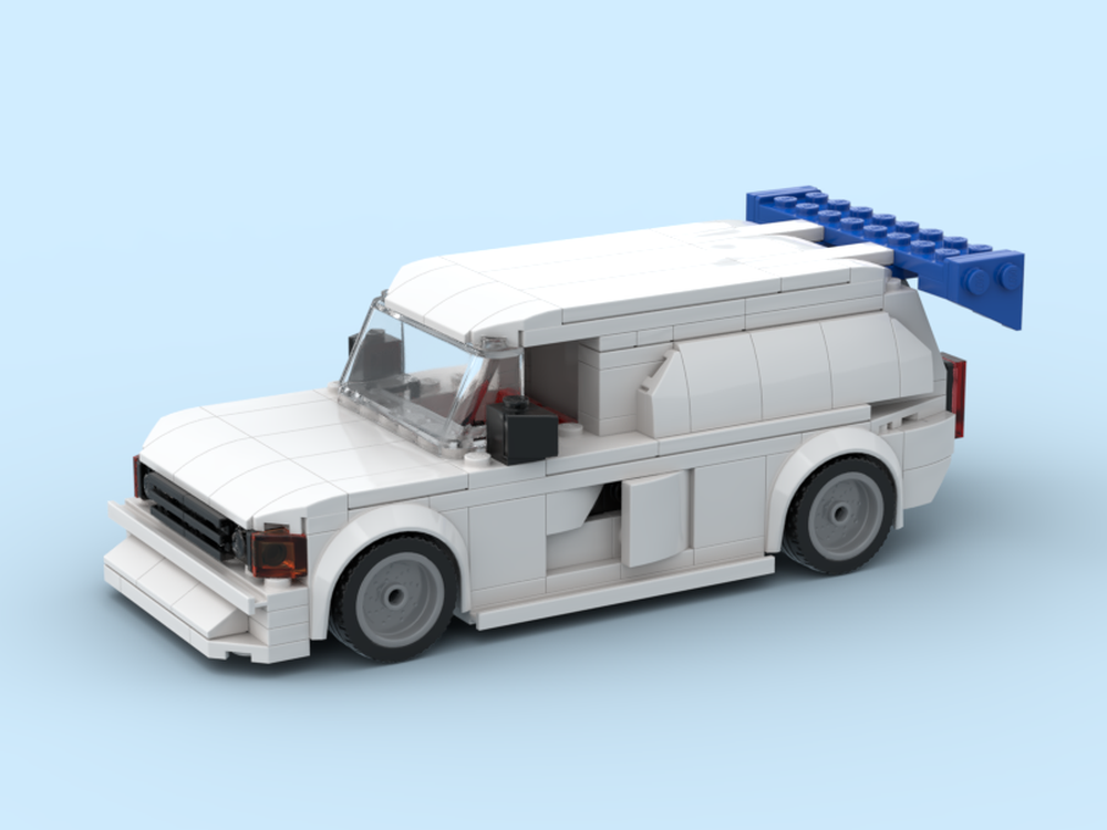 Lego 1984 Ford Transit Supervan II - 8 Stud Wide