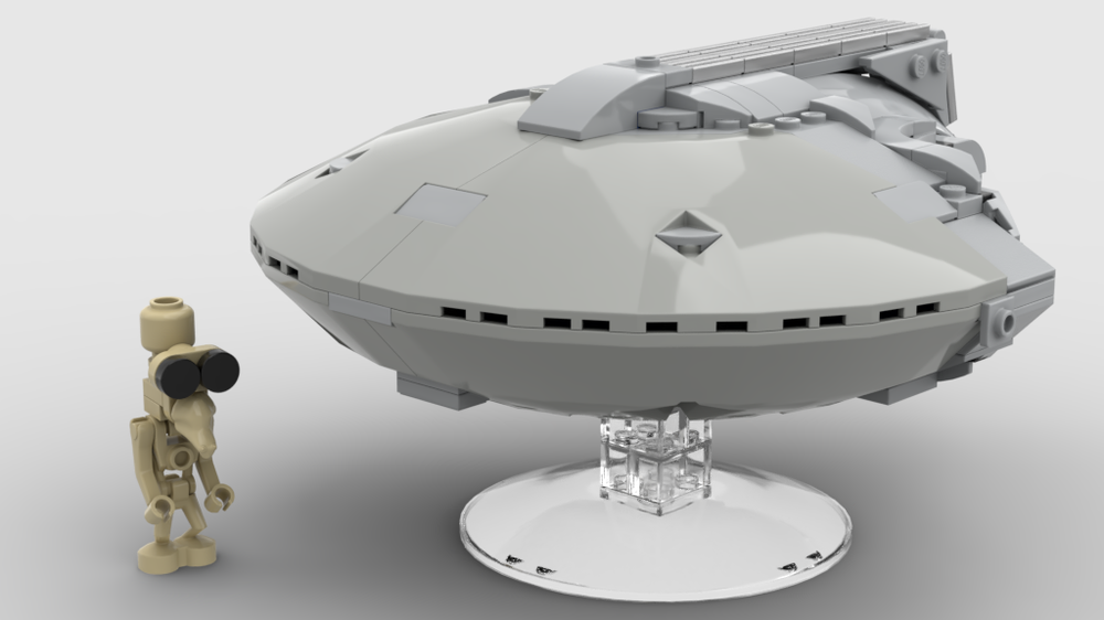 Lego "Y" the Alien and '64 Luxo Saucer (Vigilante 8)