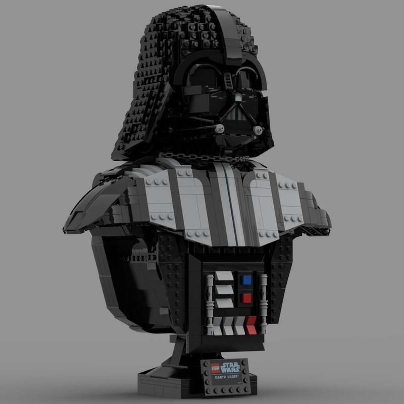 Lego Dark Lord Bust Extension (Empire Strikes Back)