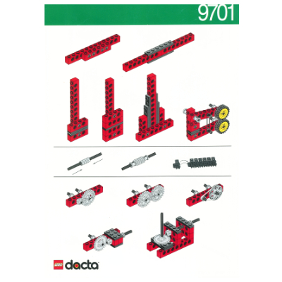Lego Instruction Sheet, Set 9701 / [No Color/Any Color]