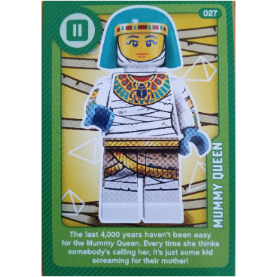 Lego Trading Card, Create the World Living Amazingly - Mummy Queen / [No Color/Any Color]
