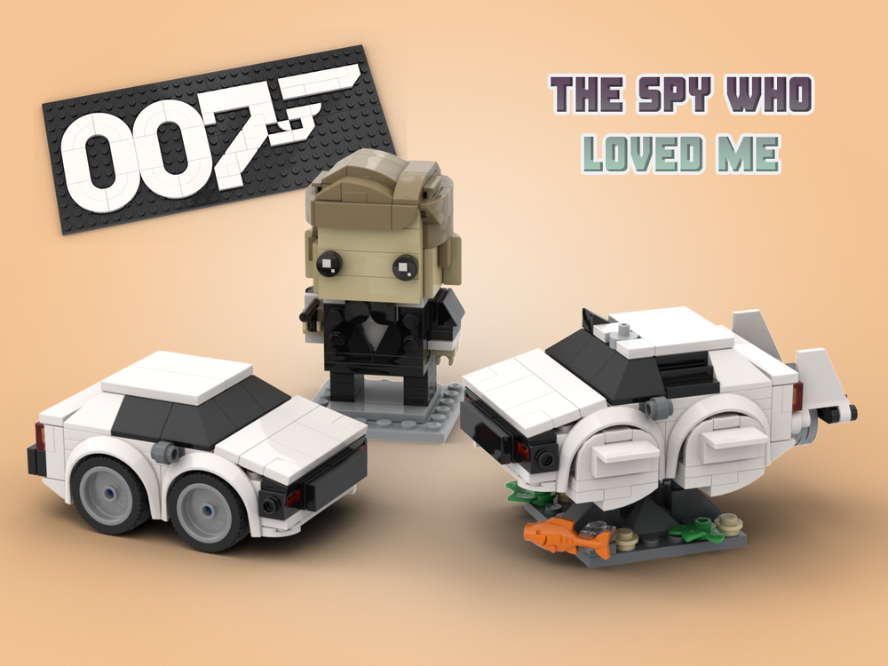 Lego James Bond / 007 + Lotus Esprit