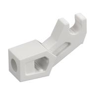 Lego Arm Mechanical with Clip [Thick Support] / White