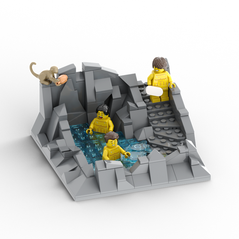 Lego Open-air Onsen