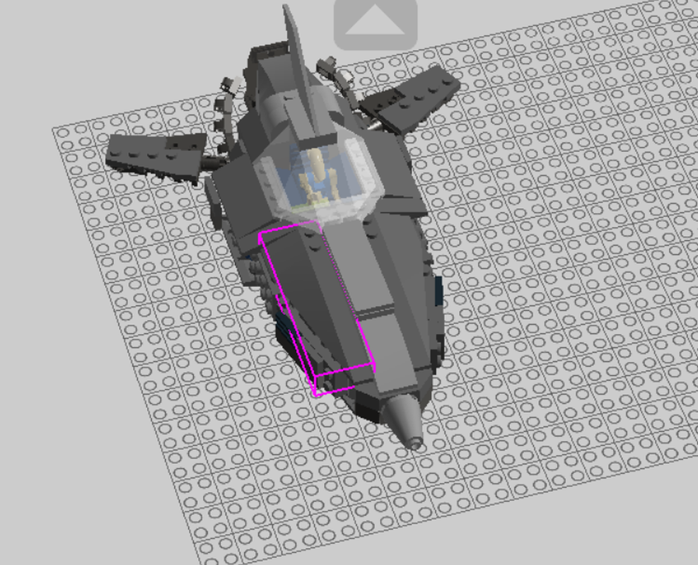 Lego Mankvim 814 interceptor