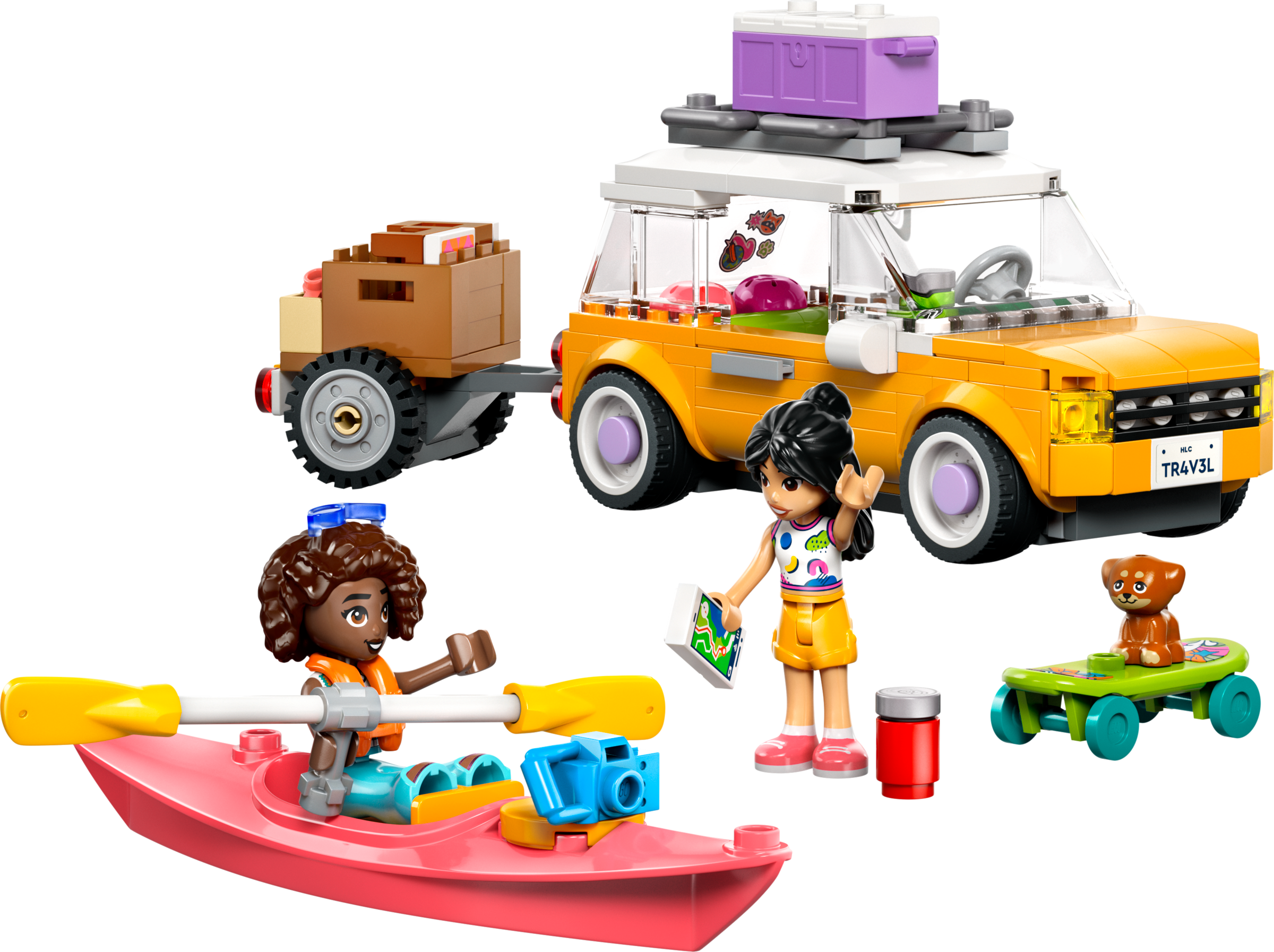 Lego Friendship Road-Trip Travel Car