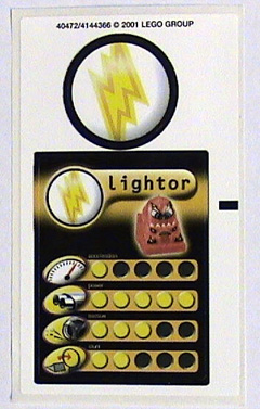 Lego Sticker Sheet for Set 4573-1