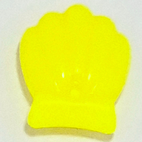 Lego Animal, Sea Life Set, Clam Shell Small / Vibrant Yellow
