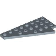 Lego Wedge Plate 8 x 4 Wing Left / Sand Blue