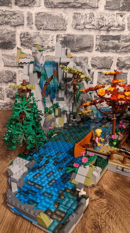 Lego Waterfall extention for 21338