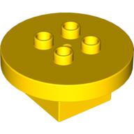 Lego Duplo Table Round 4 x 4 x 1.5 / Yellow