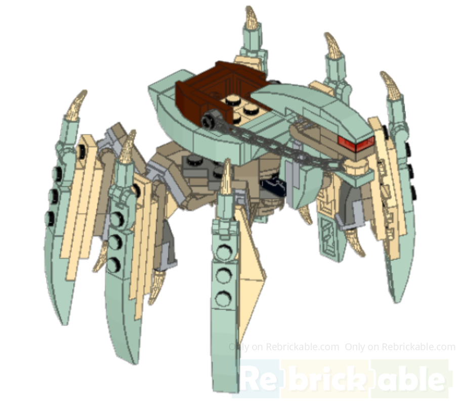 Lego Acklay Rider