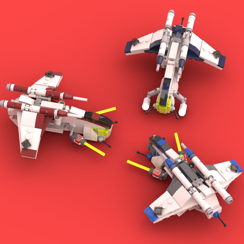 Lego LAAT/i Republic Gunship 1 : 144 Scale