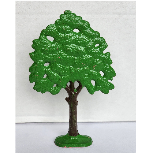 Lego Plant, Tree Flat Oak painted with solid base / Green