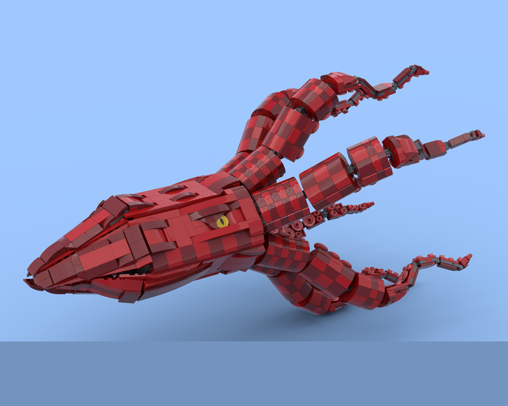 Lego 10365: The Kraken Attack - Red Camo