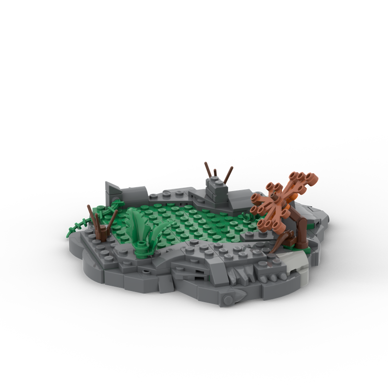 Lego Base for the D&D dragon