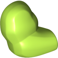 Lego Bigfig Arm, Right [Plain] / Lime