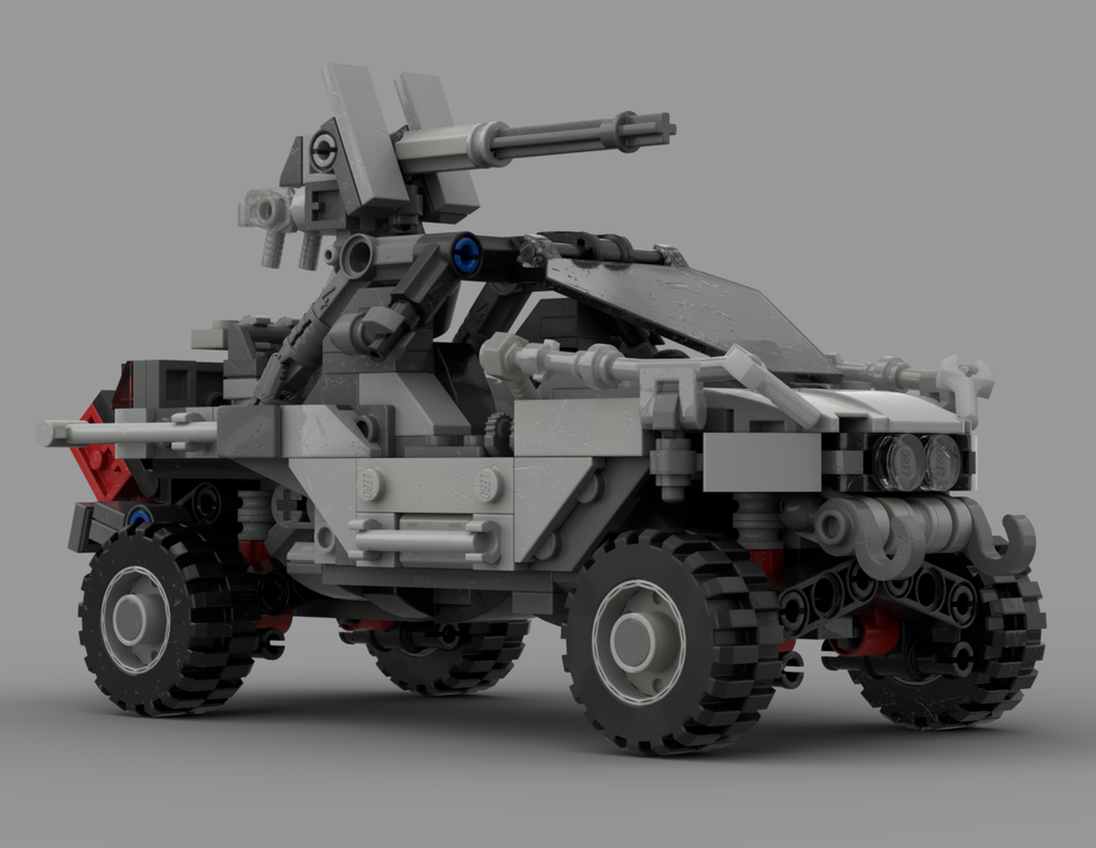 Lego M12B LRV Chaingun Warthog (Halo)