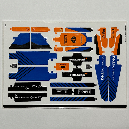 Lego Sticker Sheet 2 for Set 42141-2 / [No Color/Any Color]