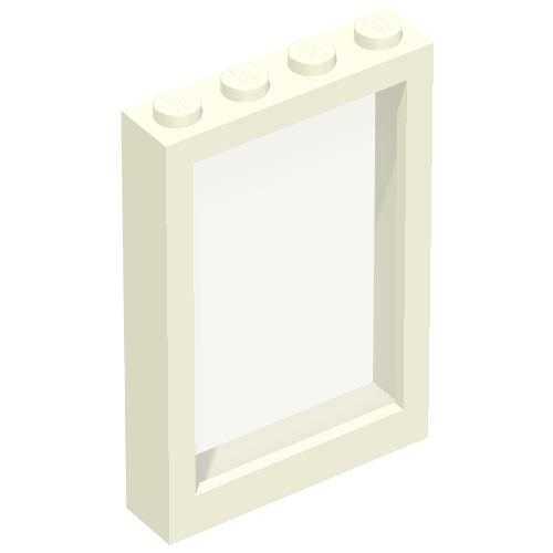 Lego Window 1 x 4 x 5 with Fixed Glass