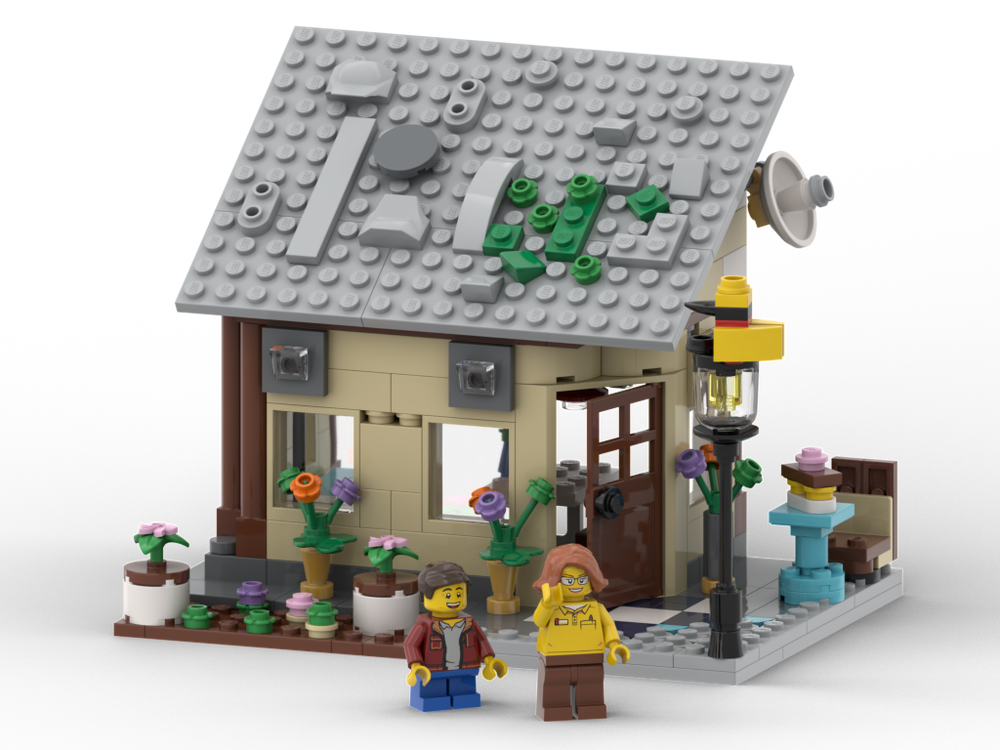 Lego 31105 Alternate Build - House with garden