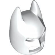 Lego Mask, Batman Cowl [Plain] / White