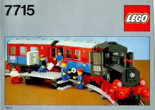 Lego Push-Along Passenger Steam Train