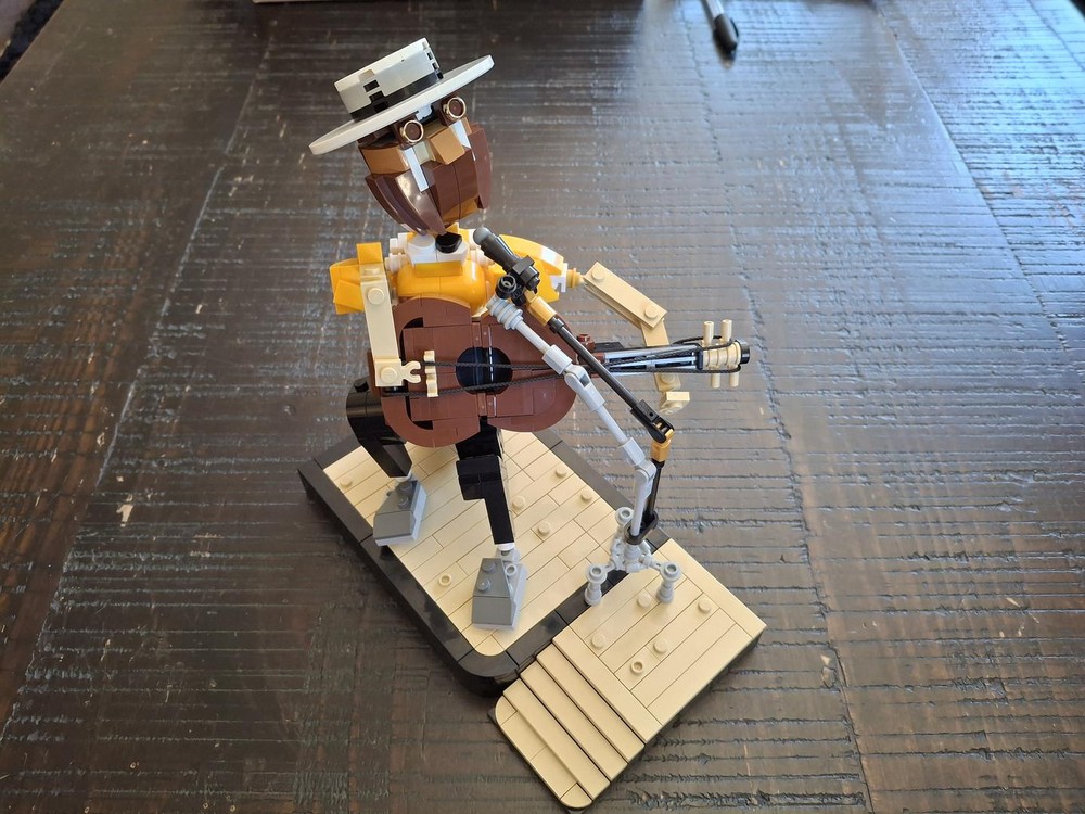 Lego Guitarist - Alternate build to Jazz Quartet 21334