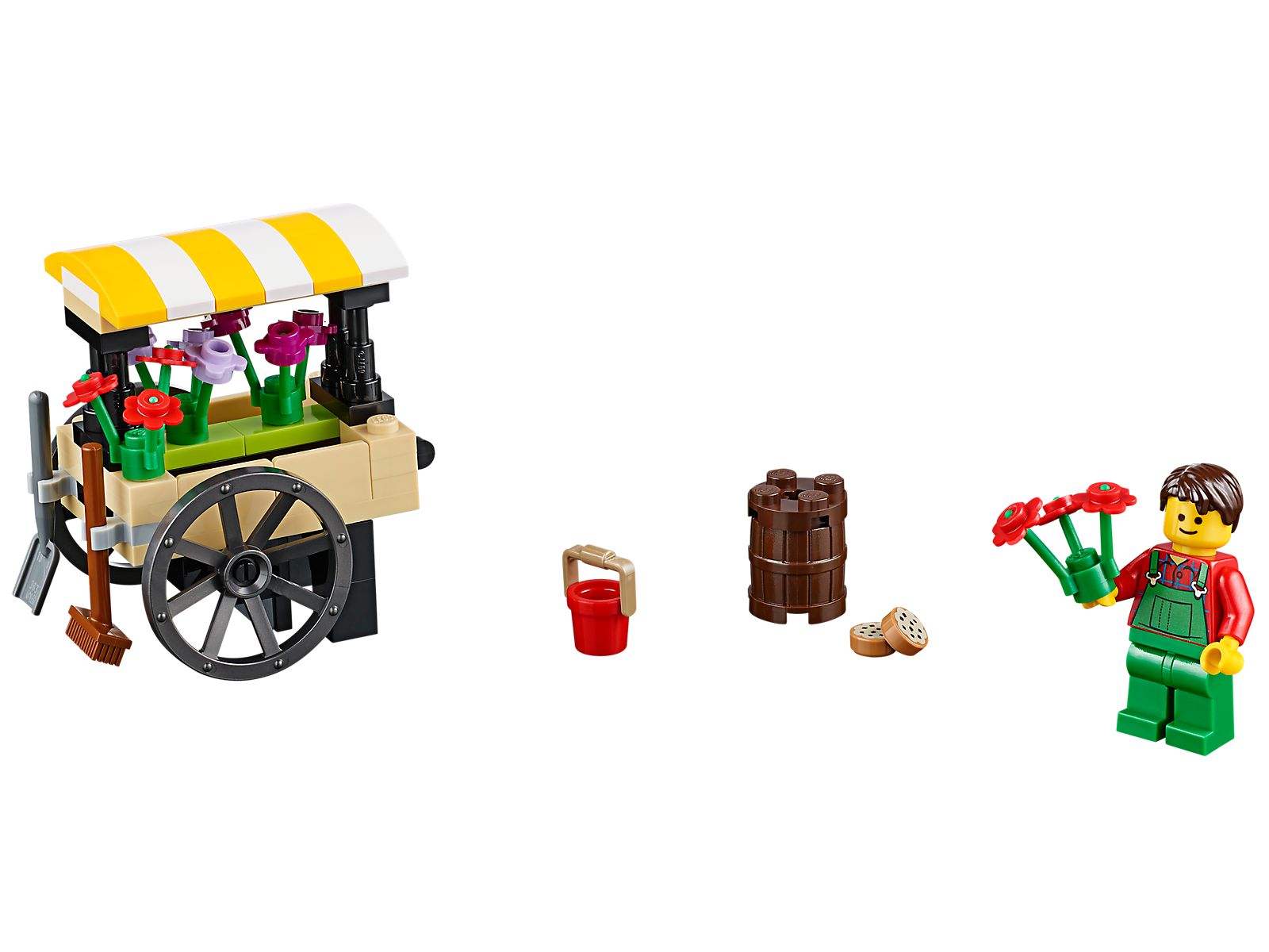 Lego Flower Cart