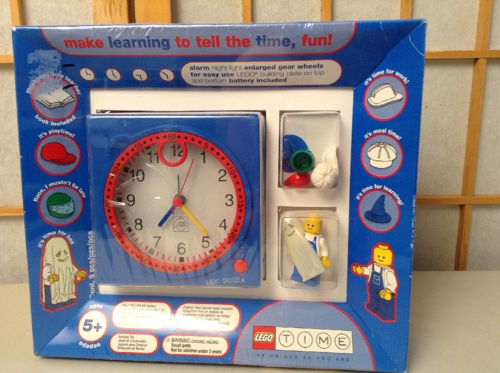 Lego Time Teaching Clock