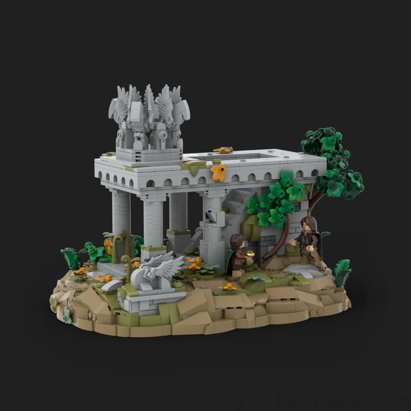 Lego Summit of Amon Hen