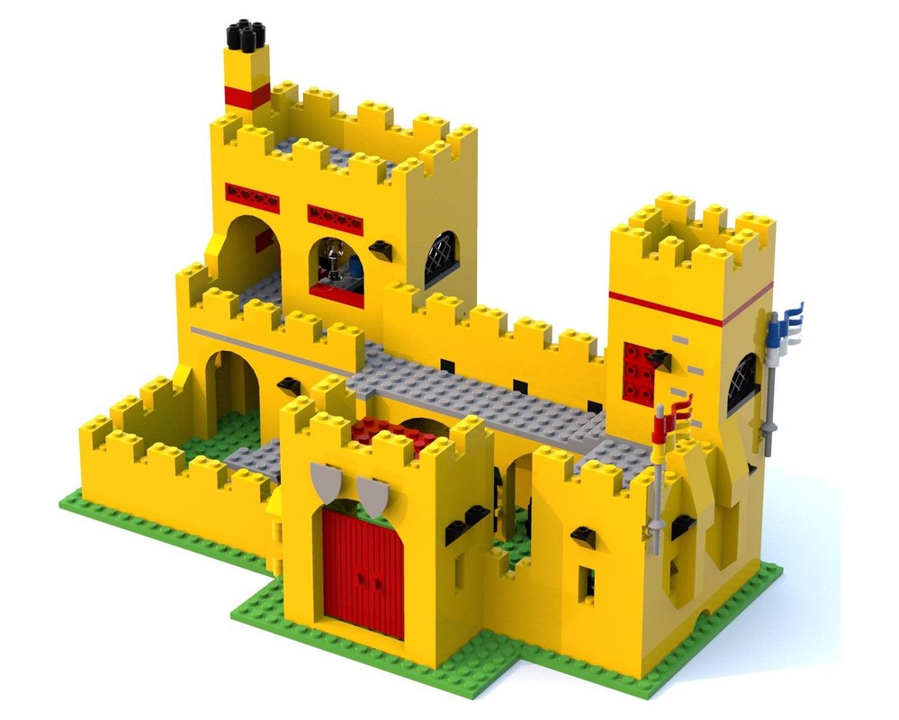 Lego 375-2 Classic Yellow Castle MOC #2