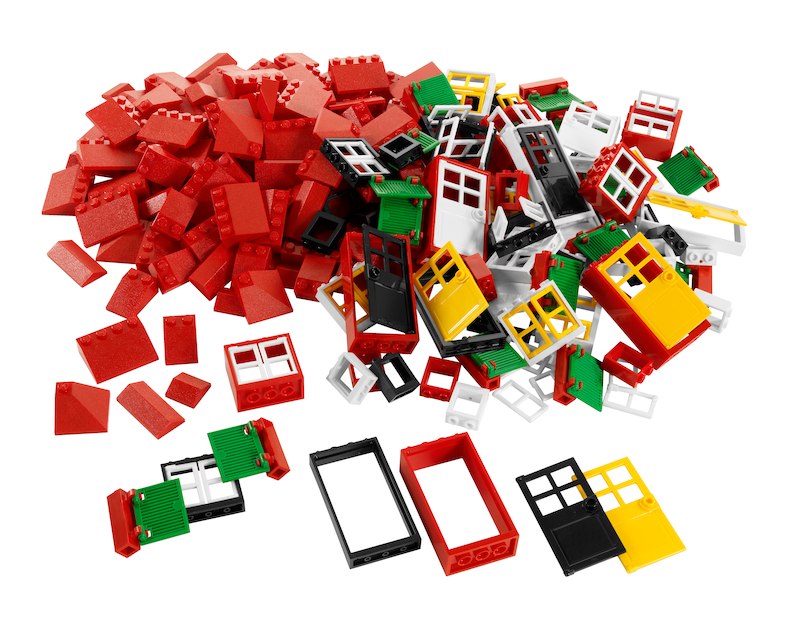 Lego Doors Windows & Roof Tiles