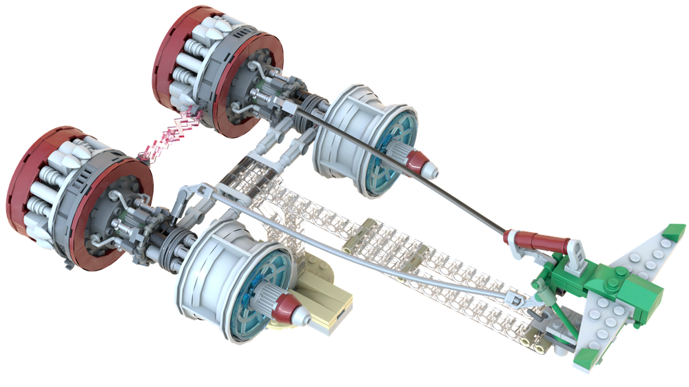 Lego Clegg Holdfast Podracer - SW