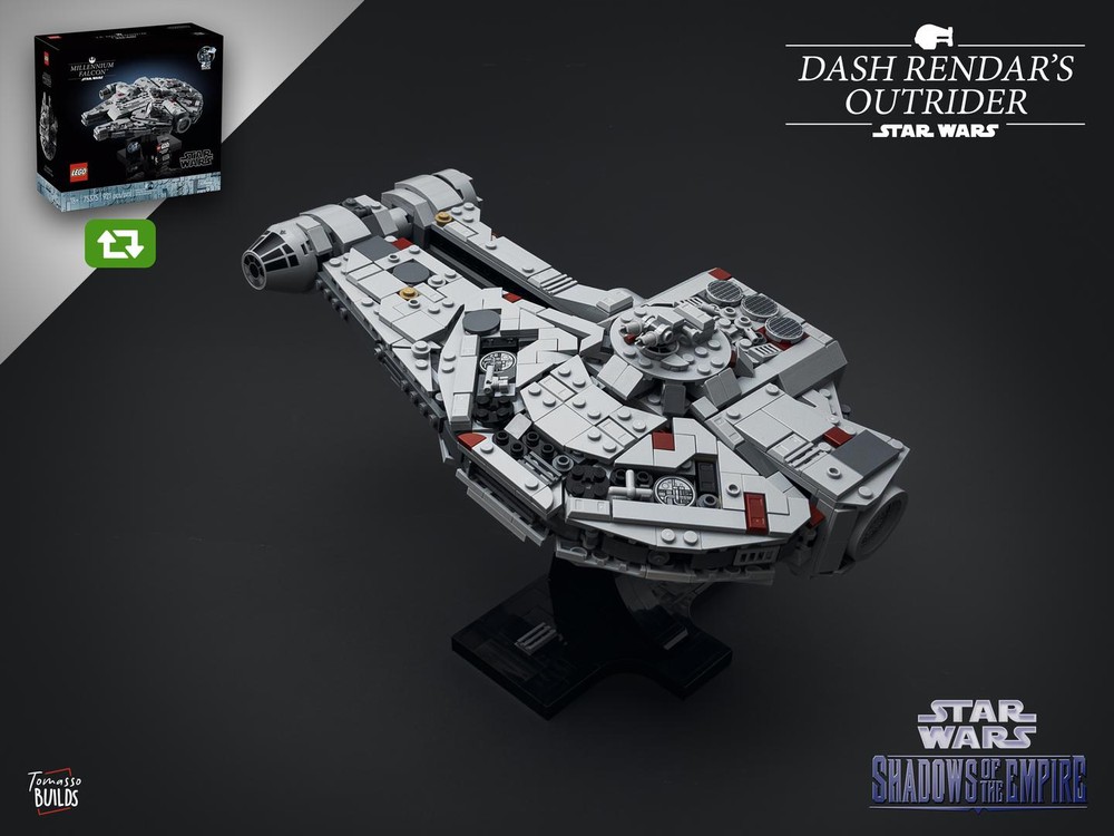 Lego Dash Rendar's Outrider from 75375 Falcon