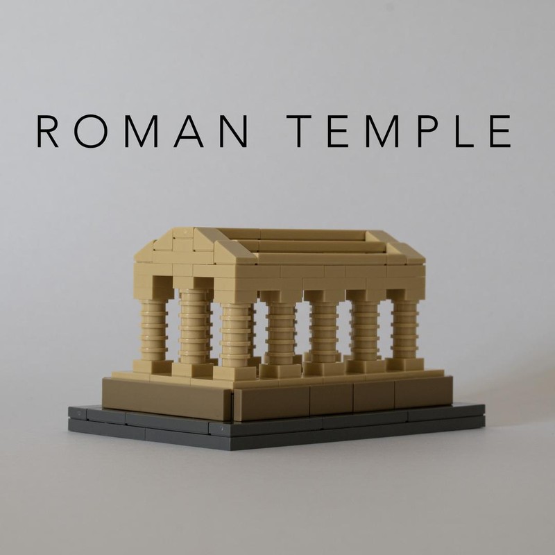 Lego Ancient Roman Temple