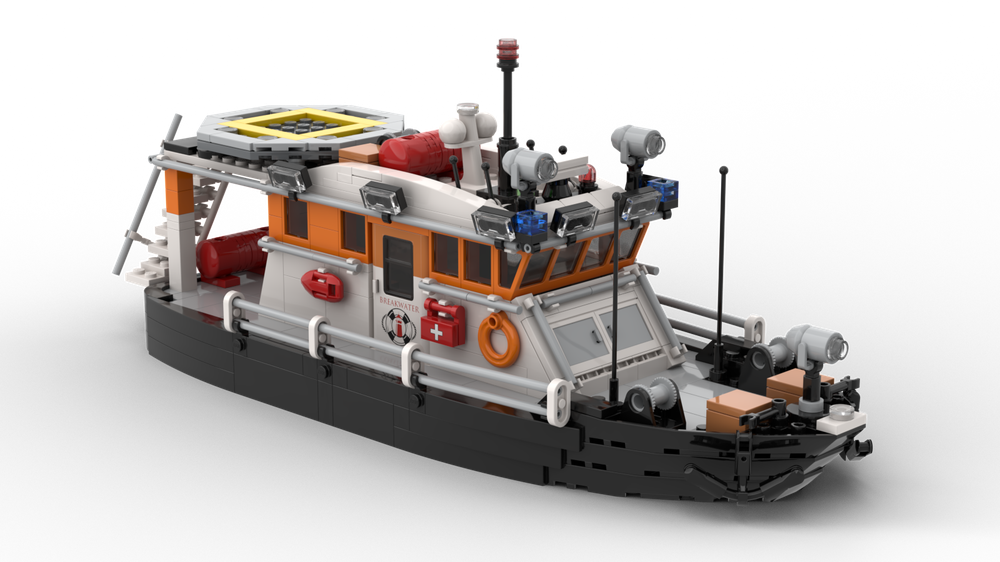 Lego Coast Guard Boat