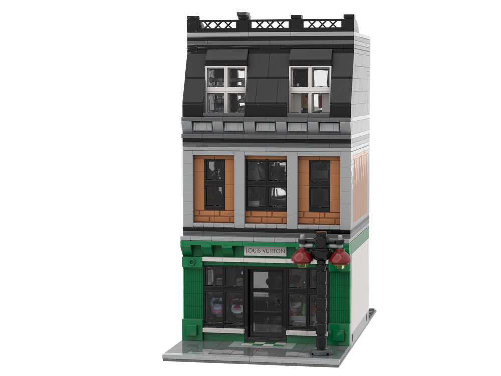 Lego Louis Vuitton shop (Modular Street)
