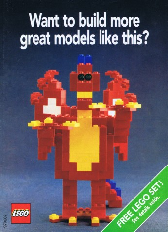 Lego 1993 Insert - Builders Club - Dragon Version (970202)