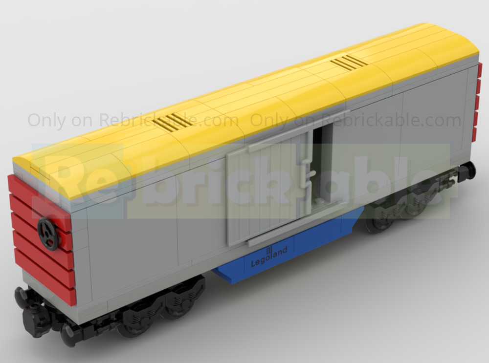 Lego 6W Boxcar Villy Thomsen (32l)