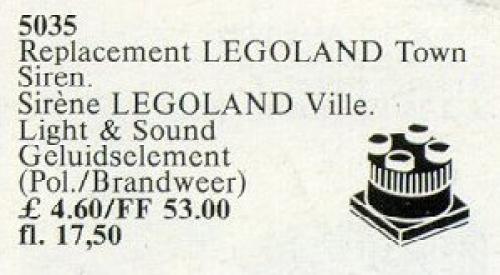Lego Town Siren, 2 x 2