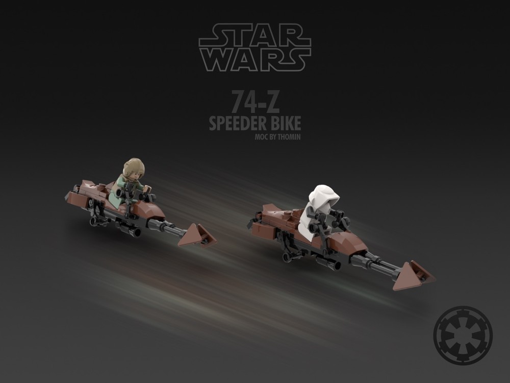 Lego 74-Z Speeder Bike (from Return of the Jedi)