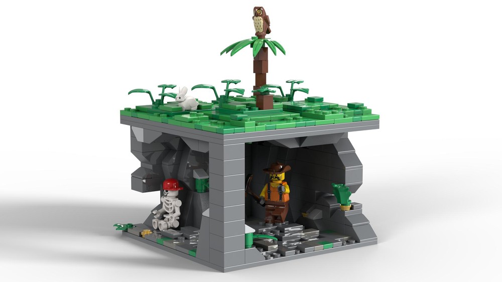 Lego Underground Mine