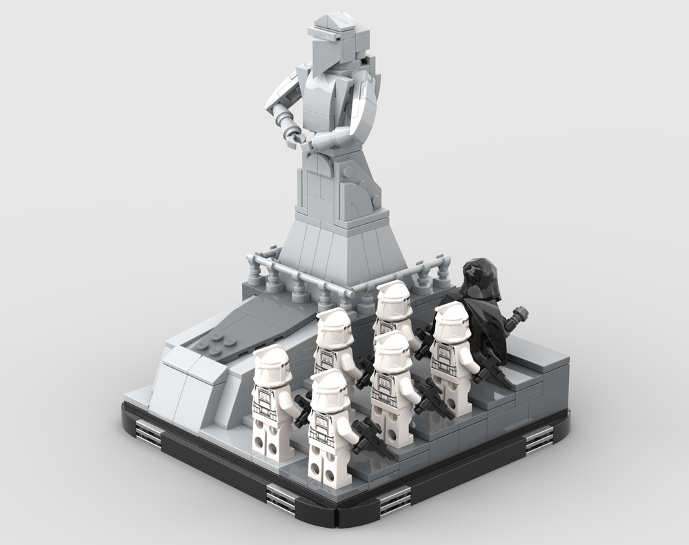Lego Order 66 Temple March (16x16 Diorama Series)