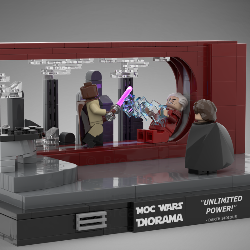 Lego Palpatine's Arrest (Diorama Collection - Episode 3)