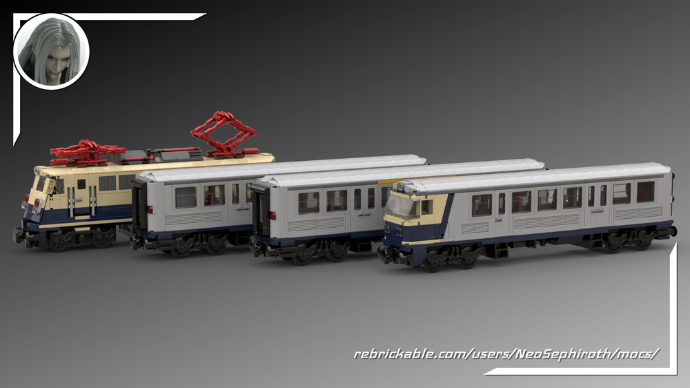 Lego "Silberling" Local Train