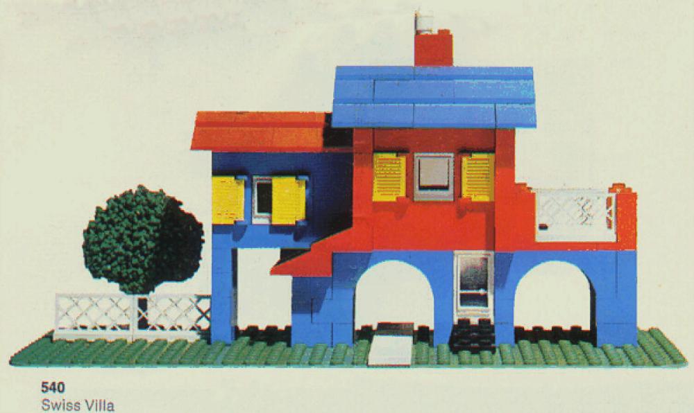 Lego Swiss Villa
