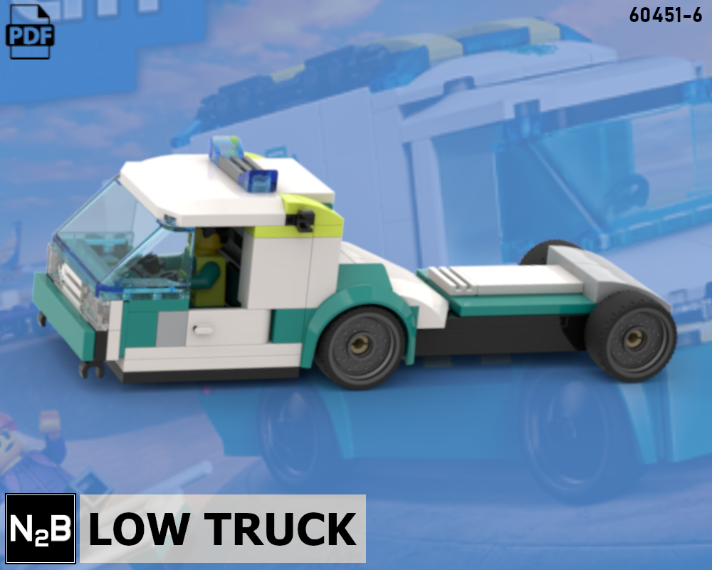 Lego 60451-6 Low Truck