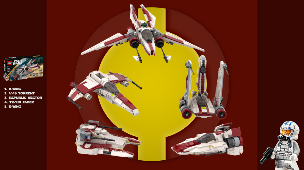 Lego Arc 170 Alternatives bundle - 5 models and counting