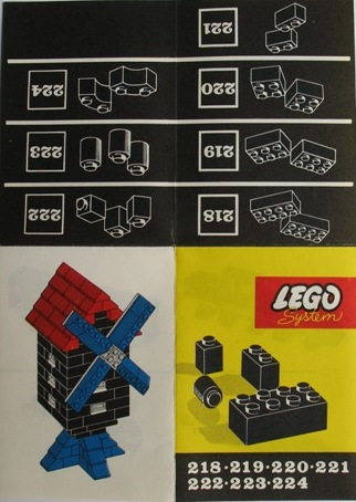 Lego 1 x 2 Bricks